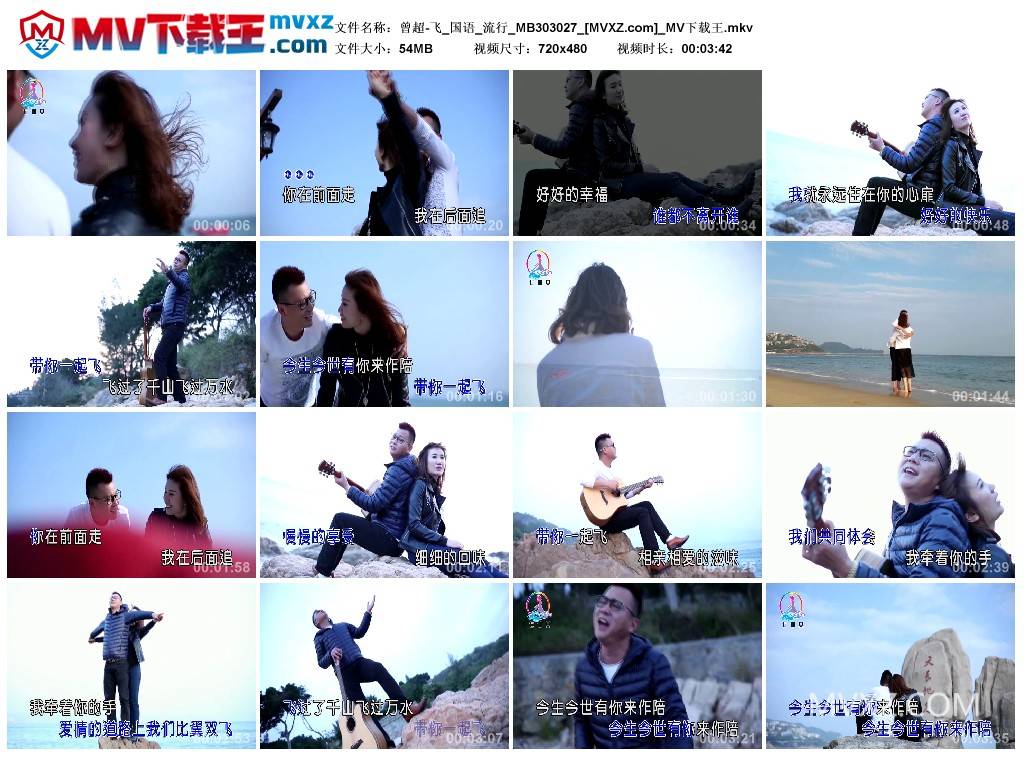 曾超-飞_国语_流行_MB303027